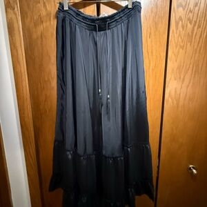 Catherine Malandrino Black Maxi Skirt